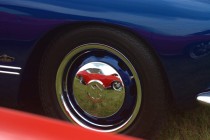 Impala SS reflecting off Karmann Ghia